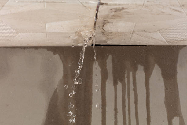 Professional Burst Pipe Cleanup technician working in Wingett Run, OH